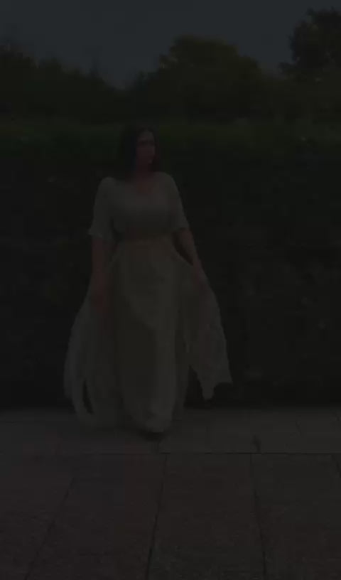Traditionelles Kurdisches Abendkleid - Gold mit Münzgürtel